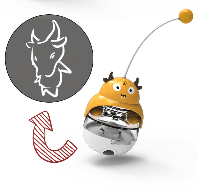 Tumbler Leak Toy for Cats and Dogs