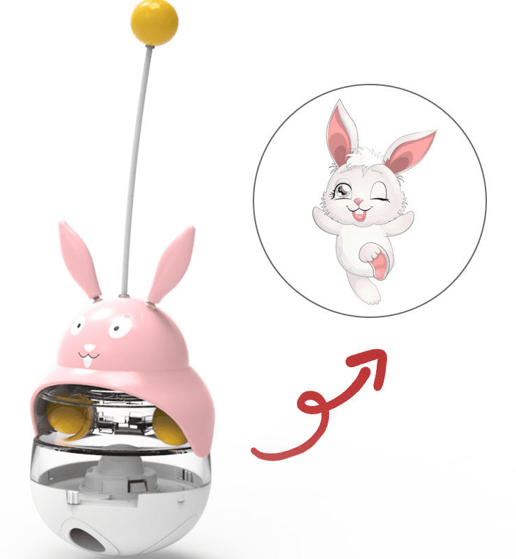 Tumbler Leak Toy for Cats and Dogs