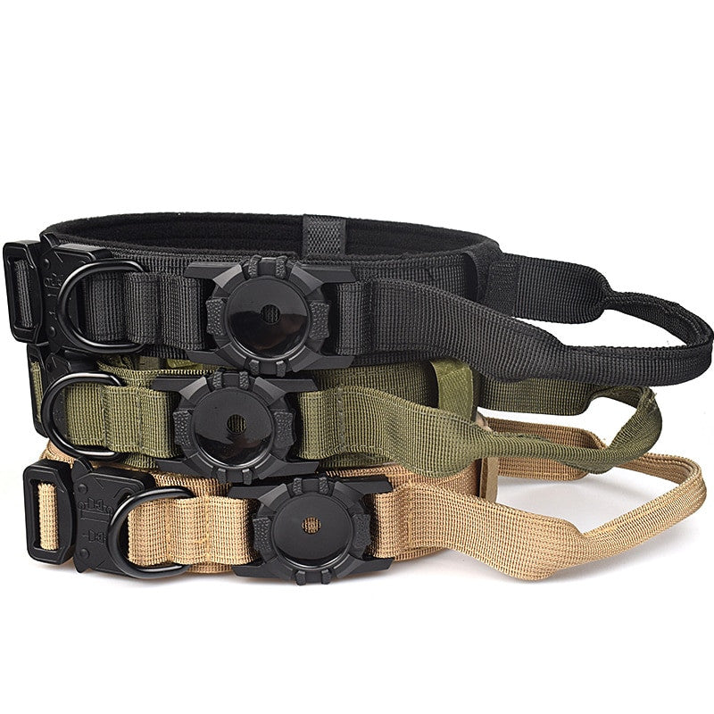 Tactical AirTag Dog Collar