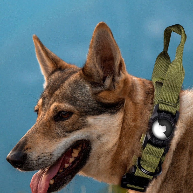 Tactical AirTag Dog Collar